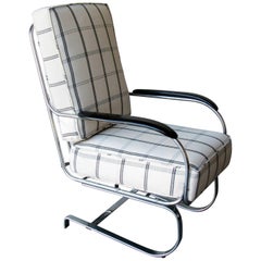 Midcentury KEM Weber Art Deco Chair 