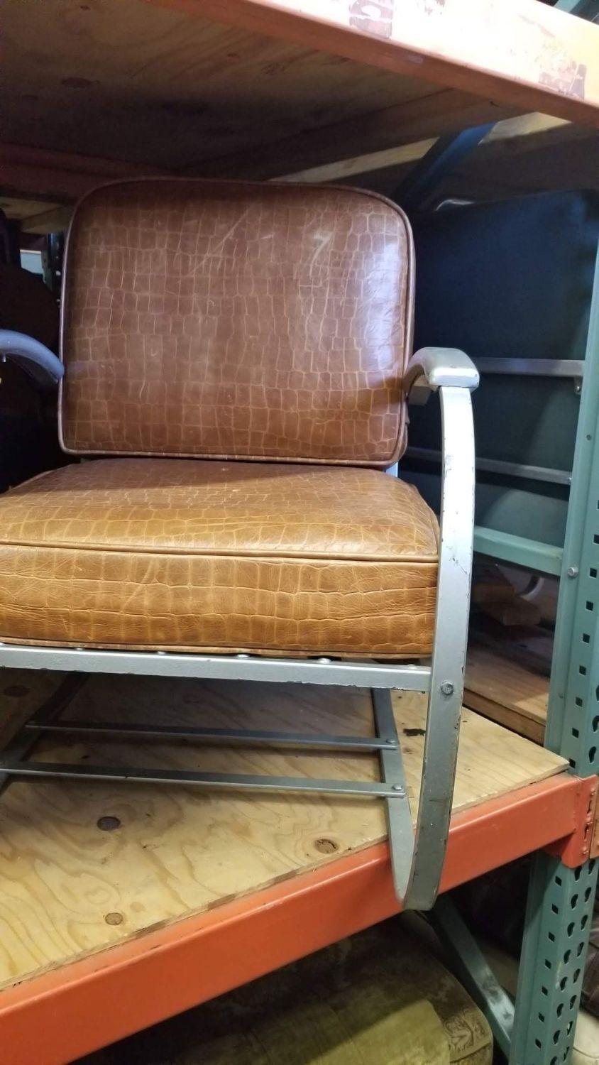 Kem Weber Art Deco Springer Machine Lounge Chair 4