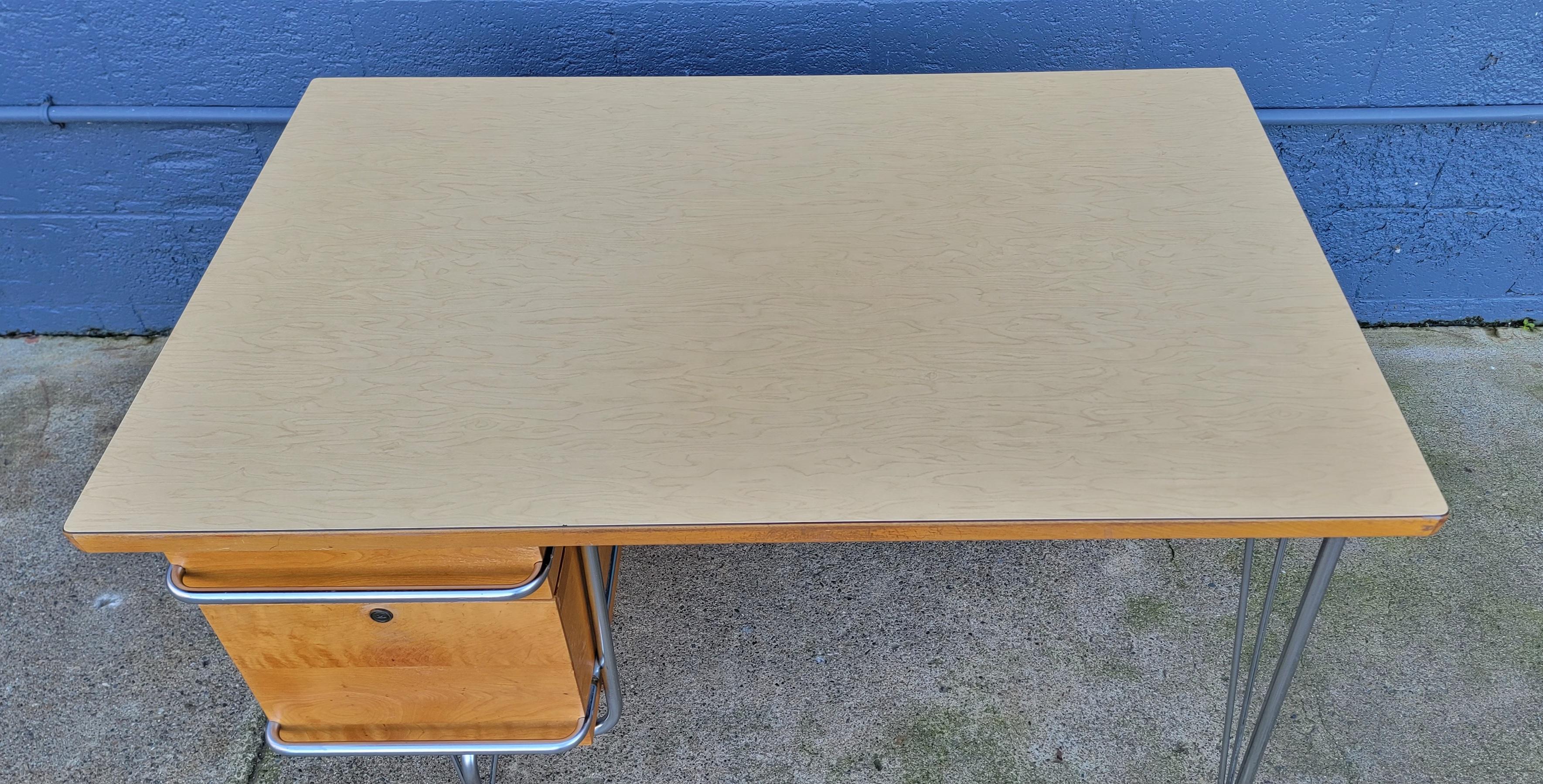 KEM Weber for Heywood Wakefield Trimline Desk 4