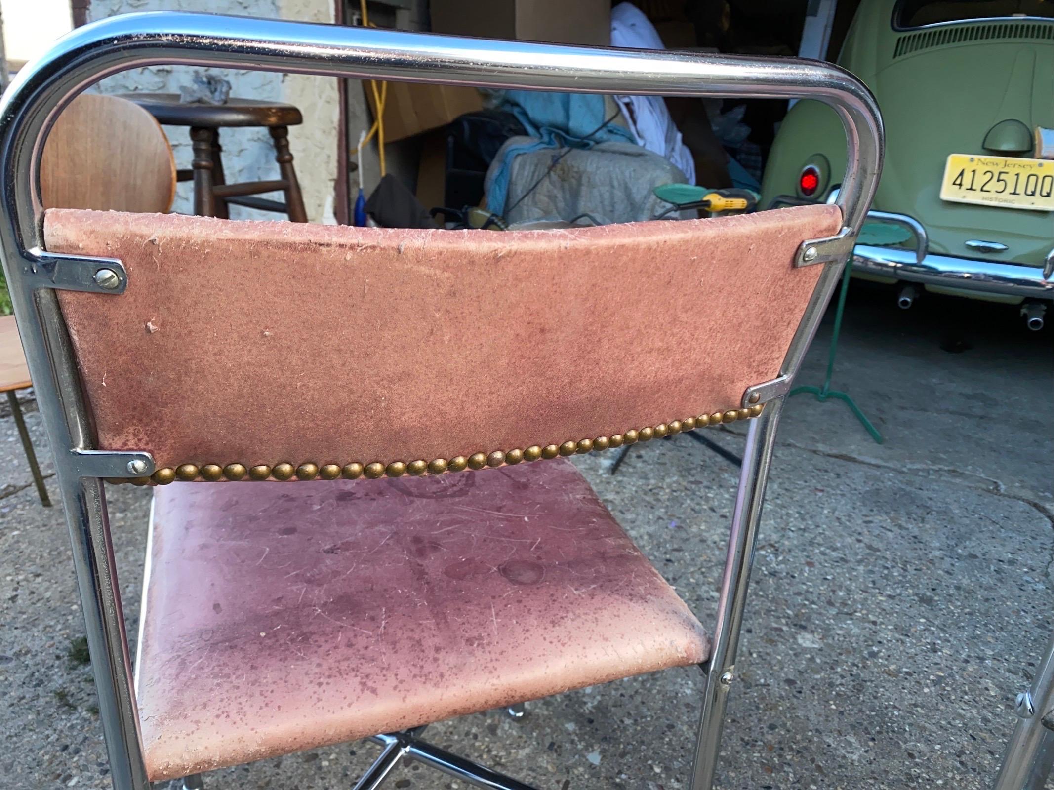 Milieu du XXe siècle Paire de chaises Kem Weber pour Lloyd Furniture en vente