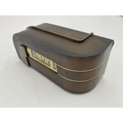 Reloj digital de cobre KEM Weber Modelo 304 "Zephyr" de Lawson, hacia 1934