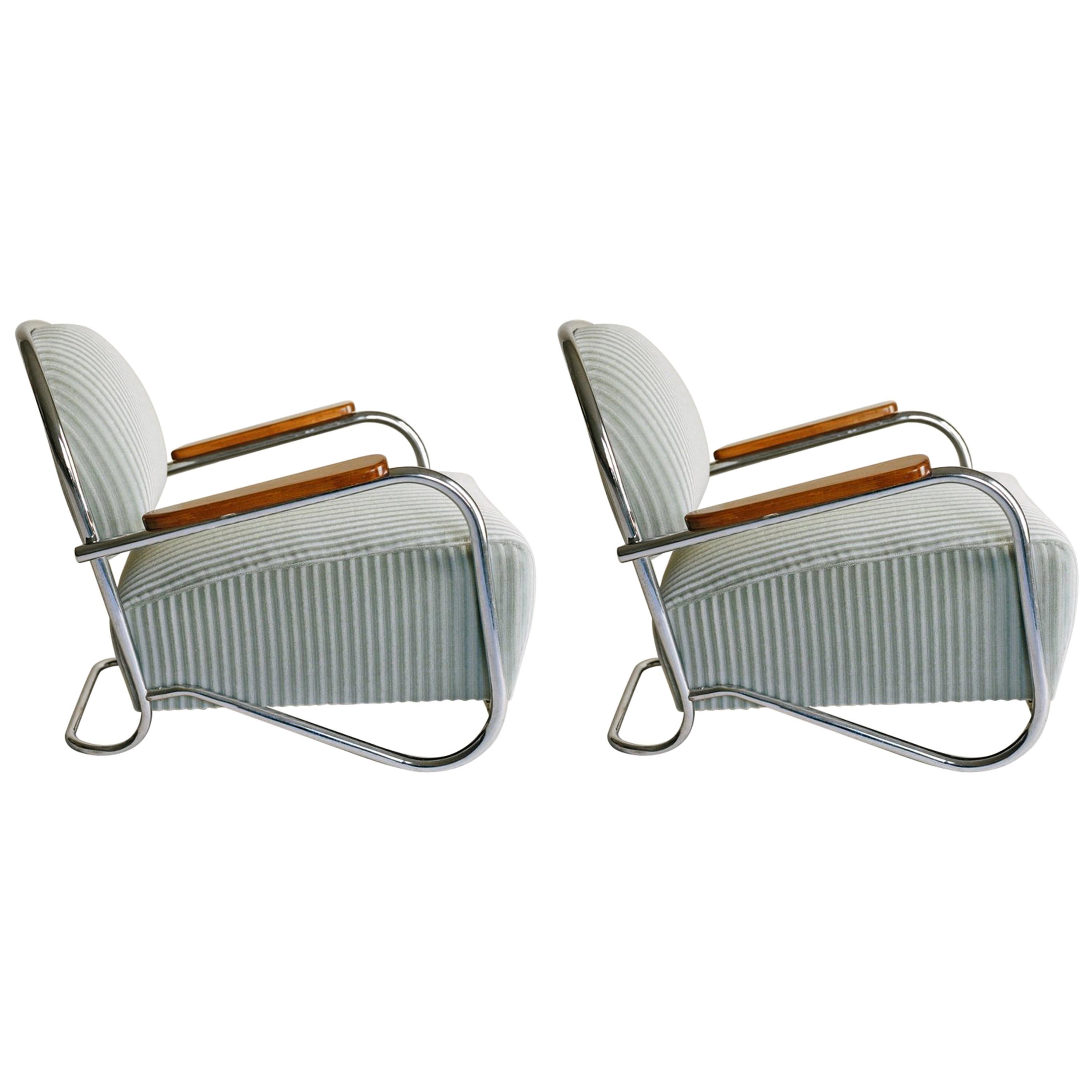 K.E.M. Weber, Pair of Lounge Chairs, 1934