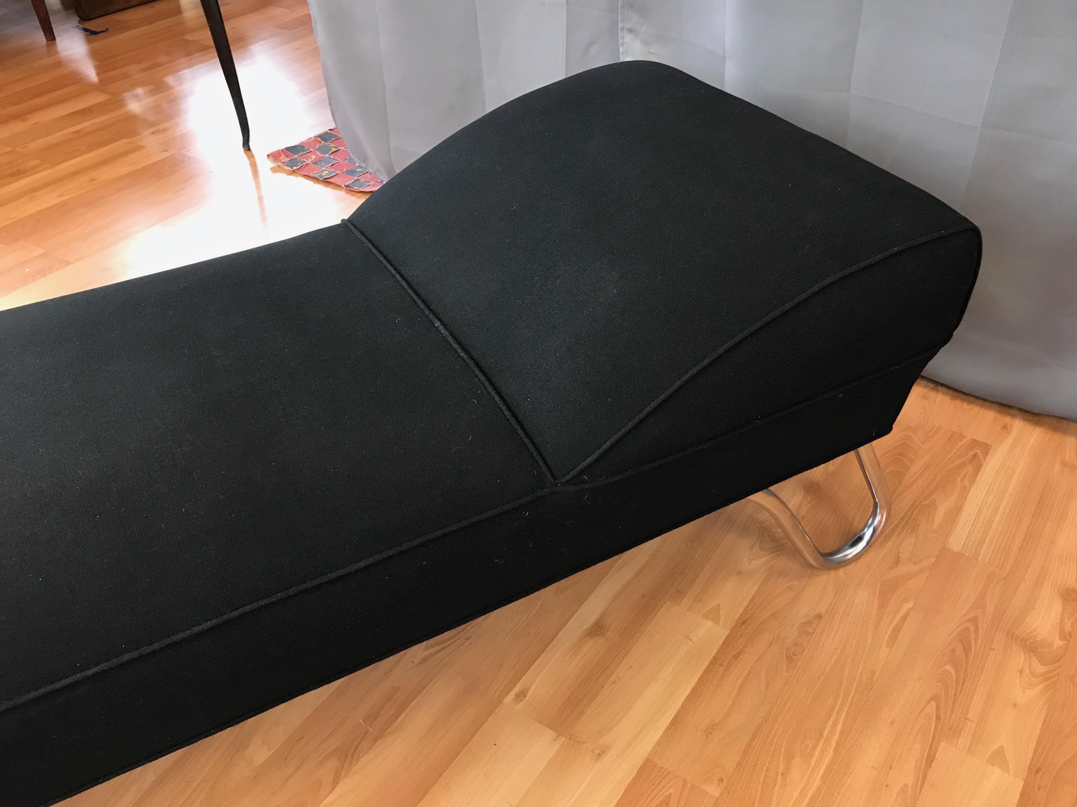 Polished Kem Weber Streamline Moderne Chaise Lounge For Sale