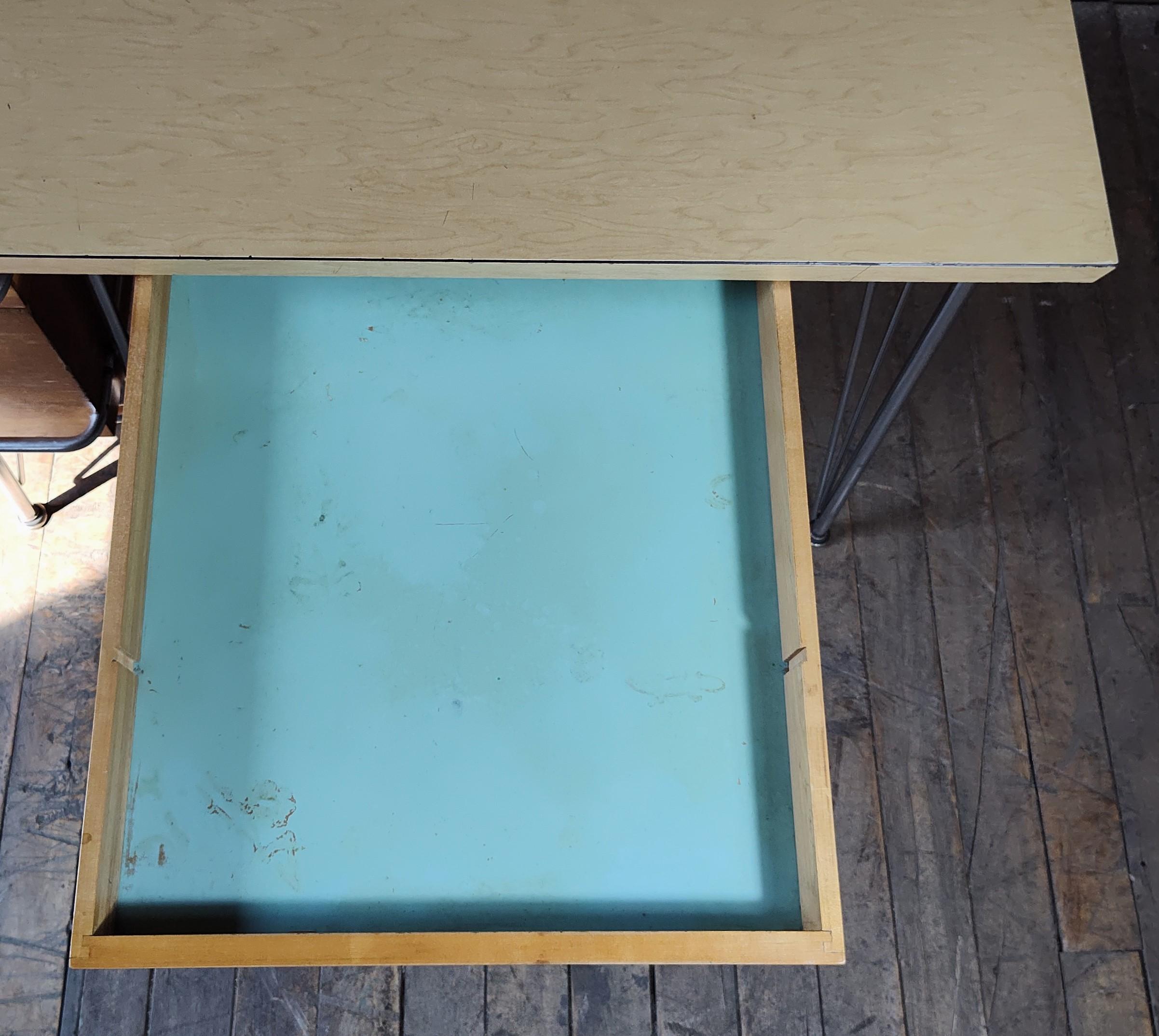 Kem Weber Trimline Desk by Heywood Wakefield For Sale 9