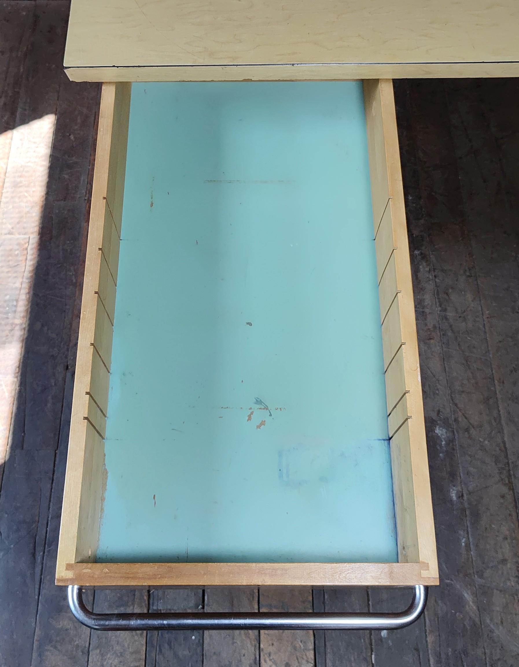 Kem Weber Trimline Desk by Heywood Wakefield For Sale 10