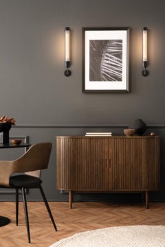 KEMBLEFORD WALL SINGLE LED 2200K brushed nickel plated brass