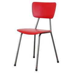 Kembo Inspired Wire Frame Side or Dining Chairs with Original Vinyl
