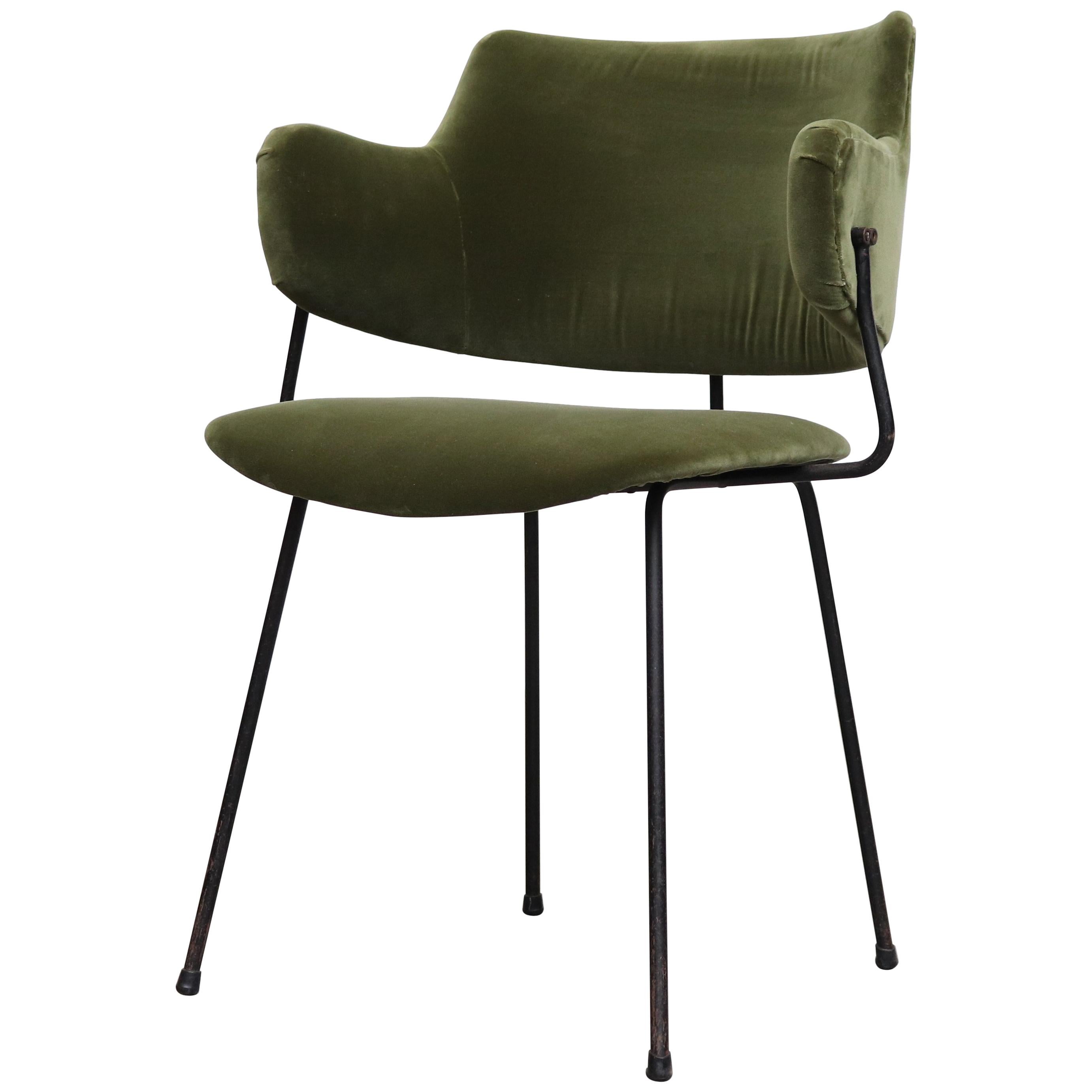 Kembo Wire Framed Armchair by W.H. Gispen