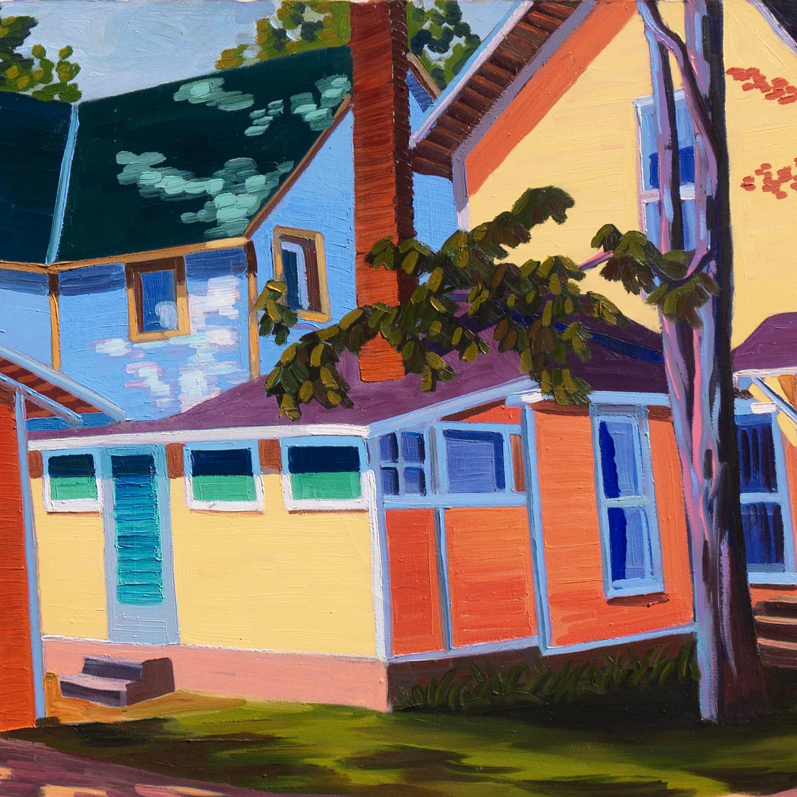 Tarde soleada, casitas de verano', Louvre, École des Beaux-Arts, Estado de Michigan en venta 1