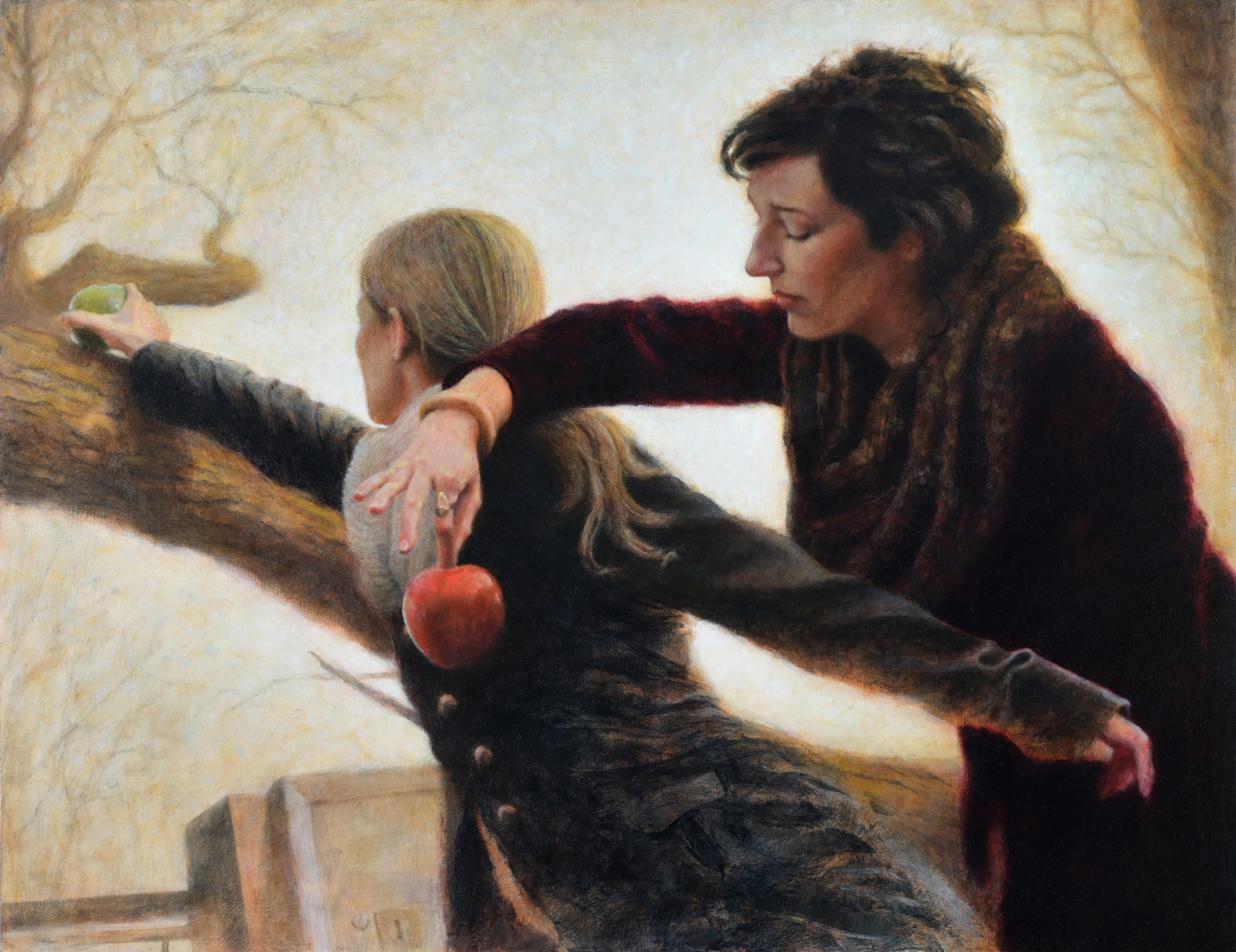 Ken Cunningham Figurative Painting - "For This From That Will Be Filled" Oil Painting