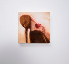 "We Contain Multitudes" - Realist Female Portrait, Oil Painting on Cradled Panel