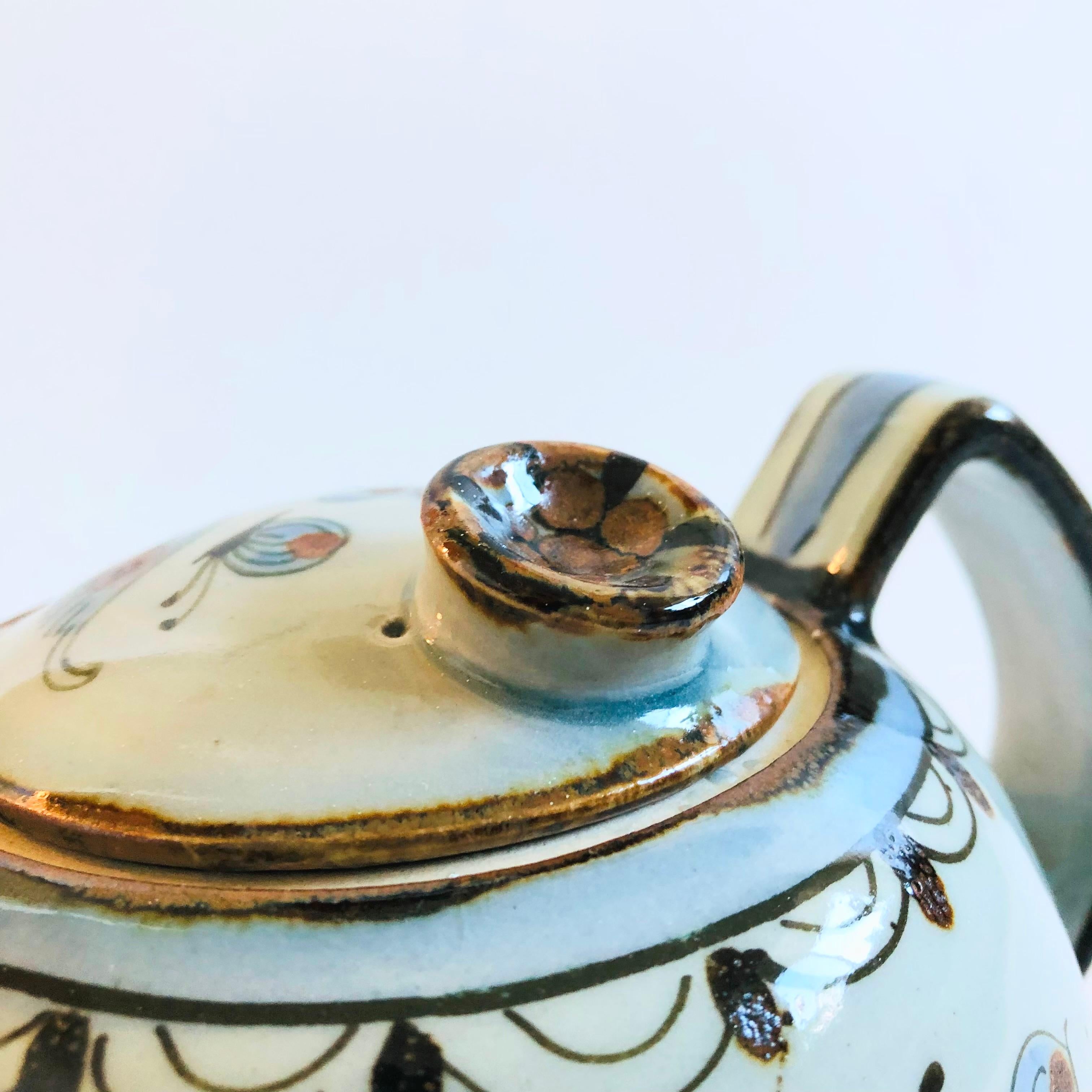 Artisanat Théière Tonala Pottery de Ken Edwards en vente