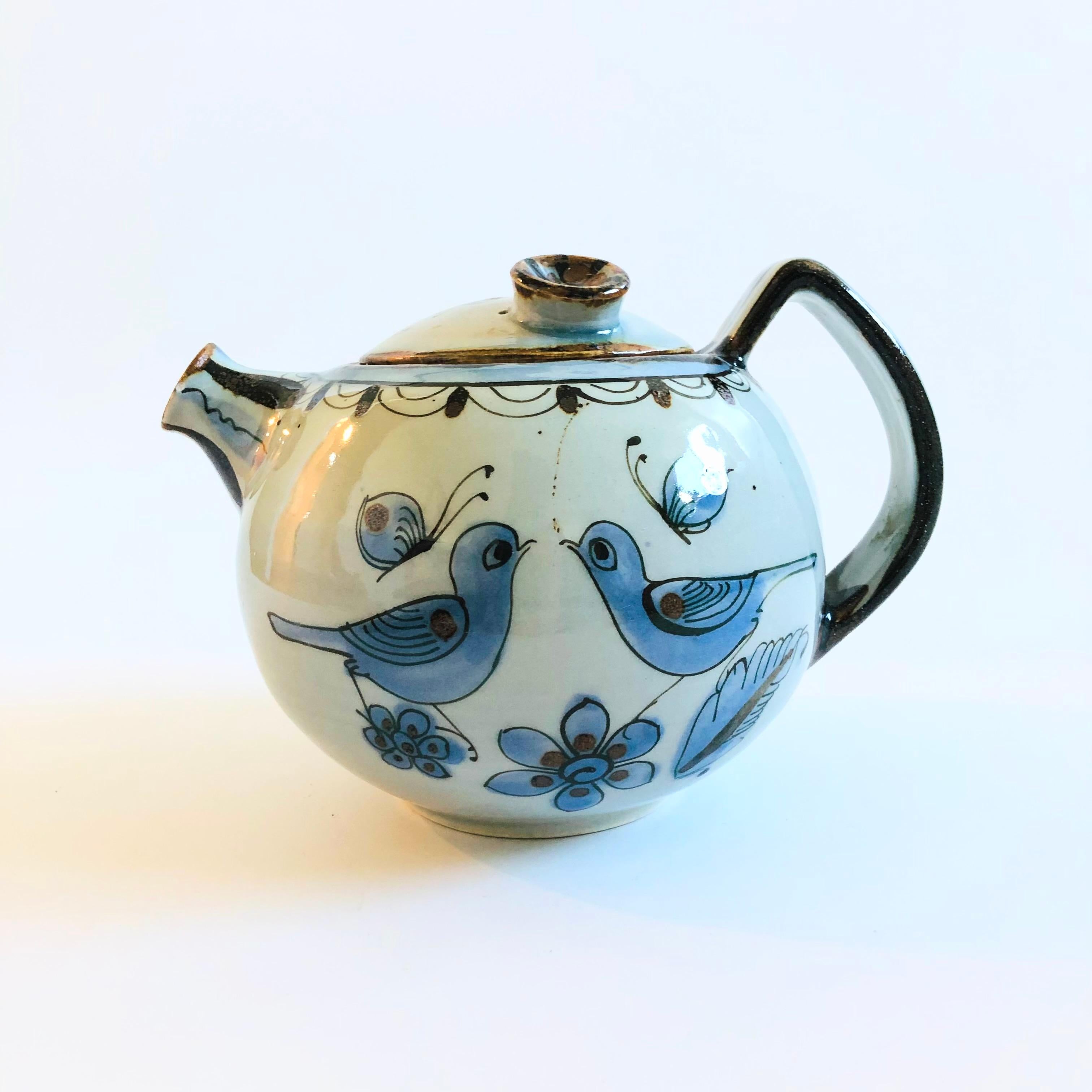 Poteries Théière Tonala Pottery de Ken Edwards en vente