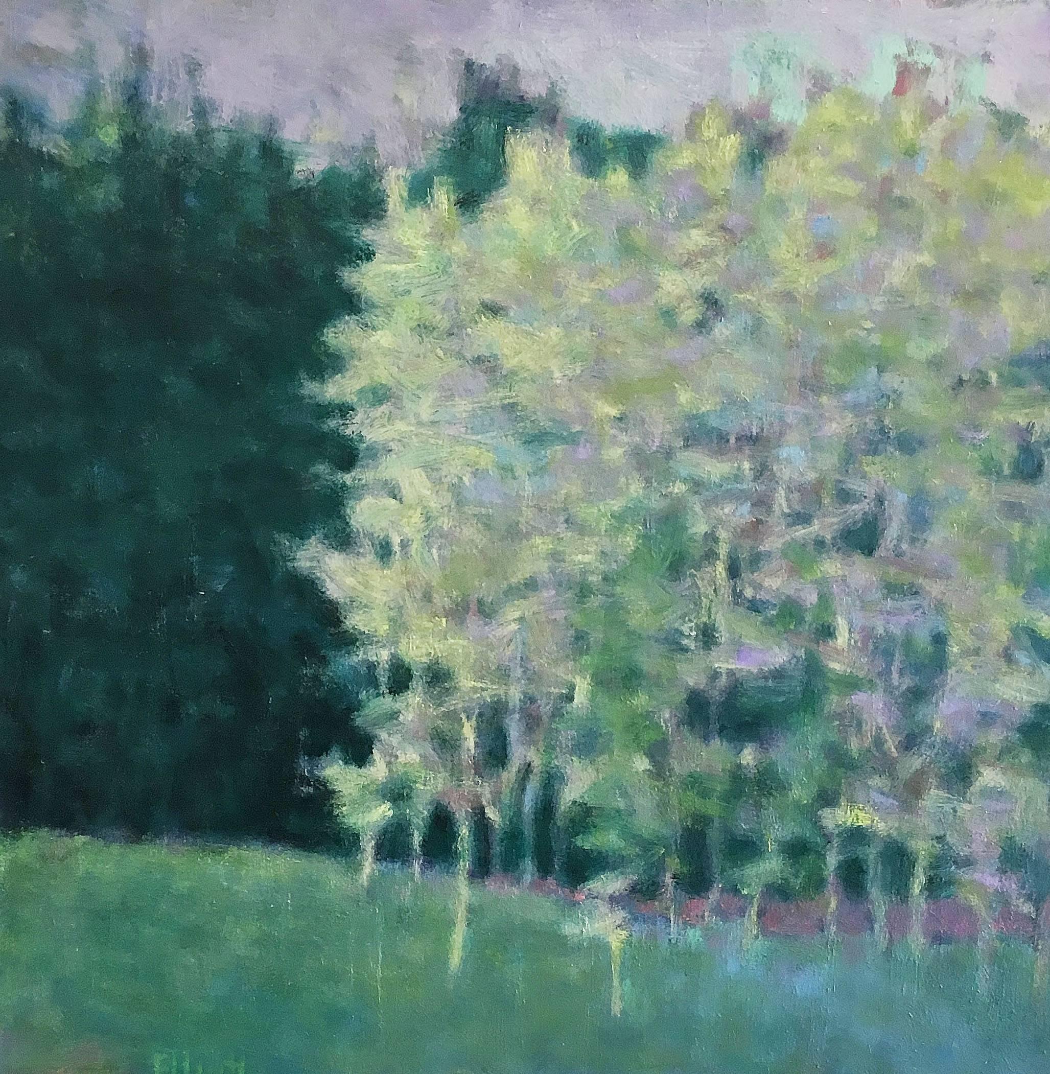 Ken Elliott Landscape Painting - Green Dream