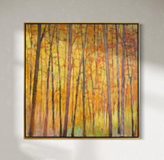 "Sacadas XIII", Pintura Abstracta de Paisaje
