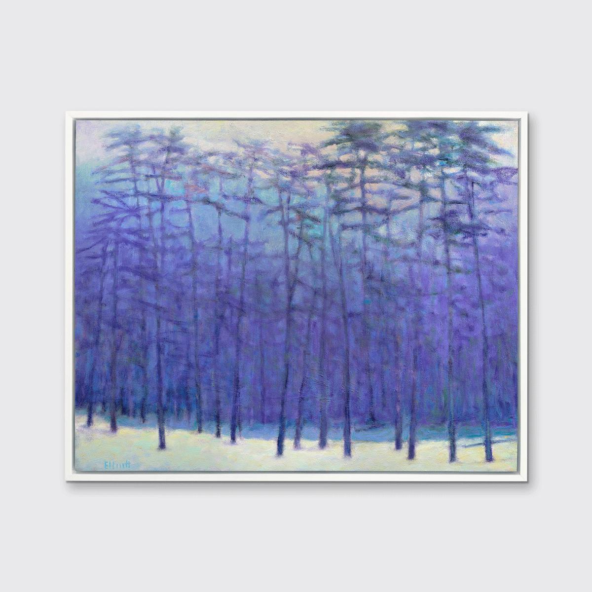 „Haze in the Forest“, gerahmter Giclee-Druck in limitierter Auflage, 48