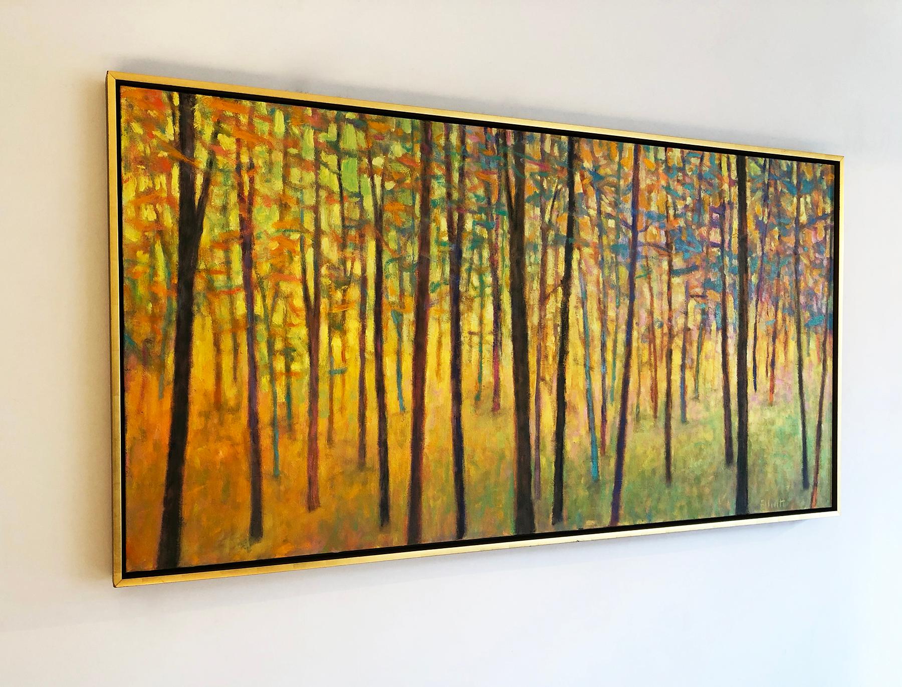 « In the Colorful Forest, » encadré, tirage giclée en édition limitée, 36
