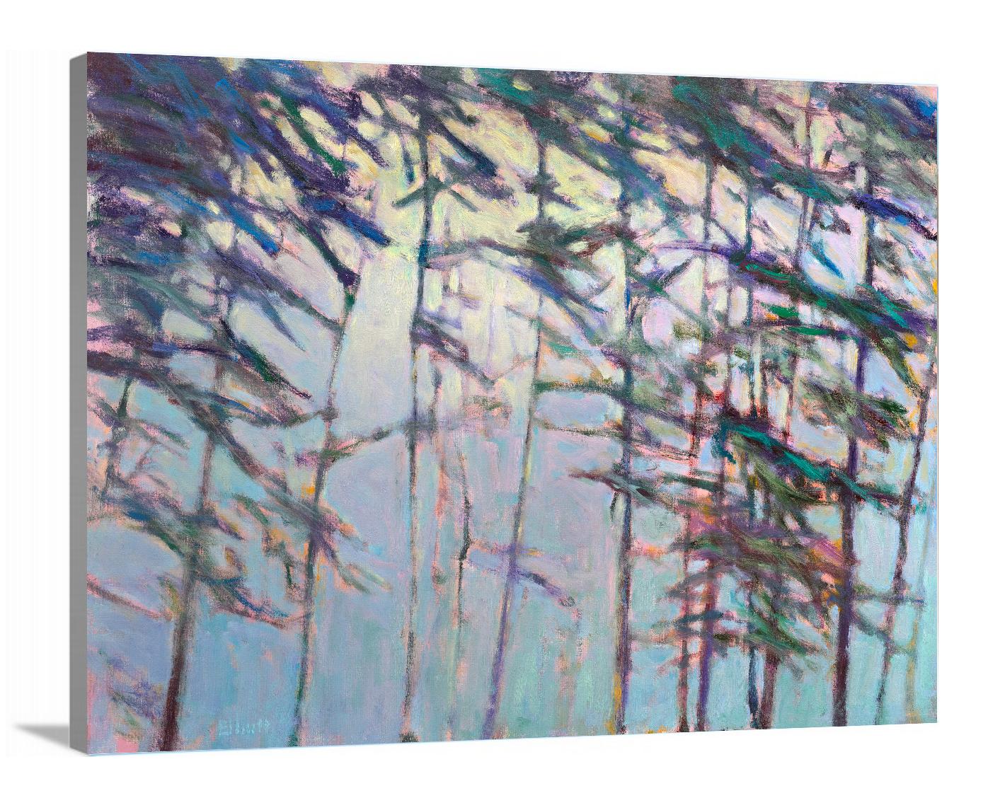 « Light Emerging - Diffused Blue », tirage giclée en édition limitée, 76,2 cm x 101,6 cm en vente 1