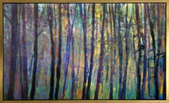 "Saccades III, " Framed Limited Edition Giclee Print, 36" x 60"