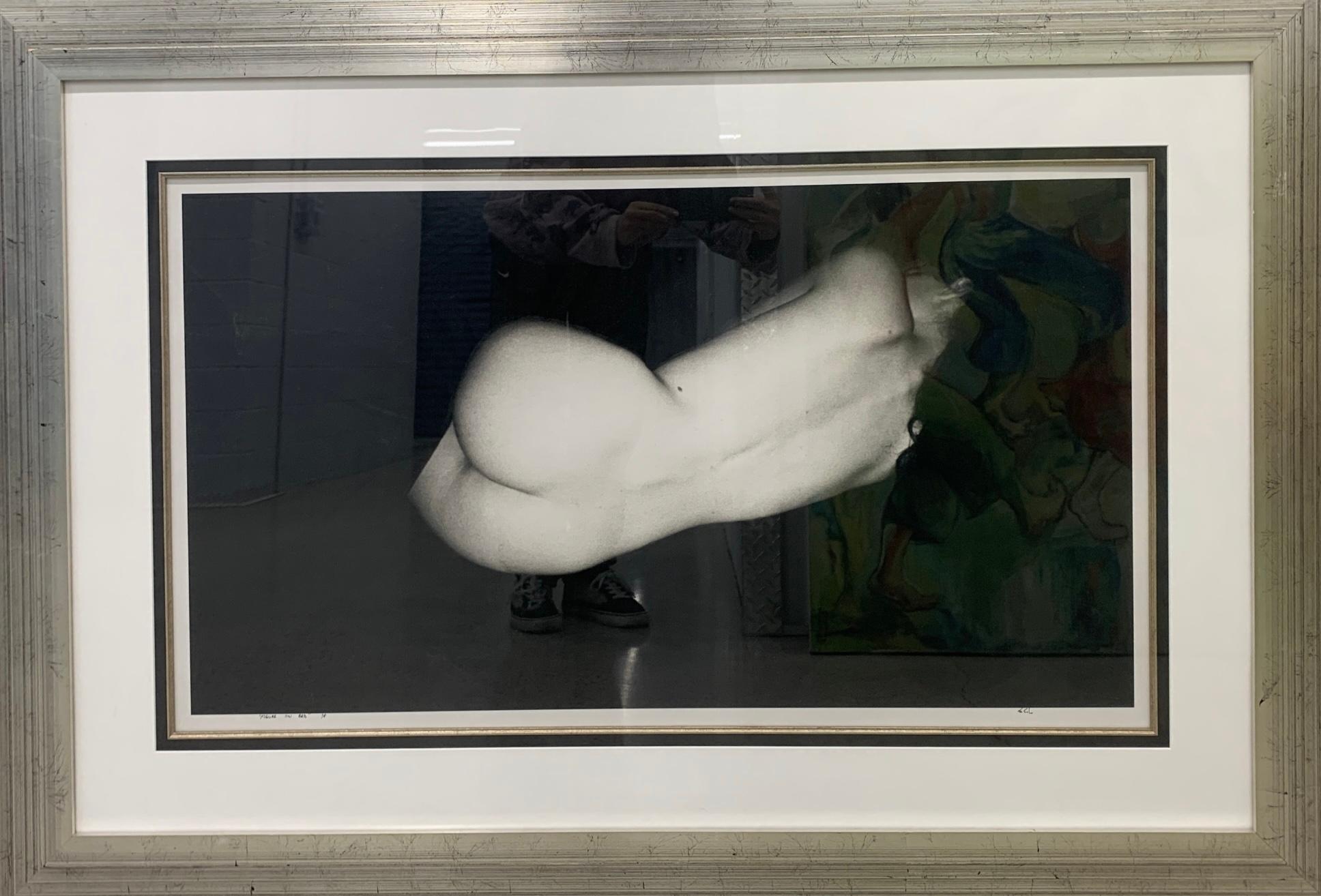 Ken Enlow Black and White Photograph - Repose, Figure on Bed