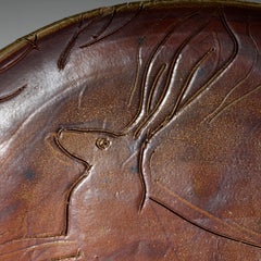 Huge Hare Platter by Ken Ferguson (INV# NP4059)