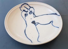 Große Schale mit Akt (Kansas City Art Institute:: Archie Bray Foundation:: KCAI)