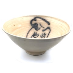 Medium Size Bowl with Nude (Archie Bray Foundation, Kansas City Art Institute)