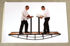 Ken Goldman - "Chevrutah", Studienpartner, großformatige zeitgenössische Judaica-Fotografie "Chevrutah", Studienpartner, großformatige zeitgenössische Judaica-Fotografie