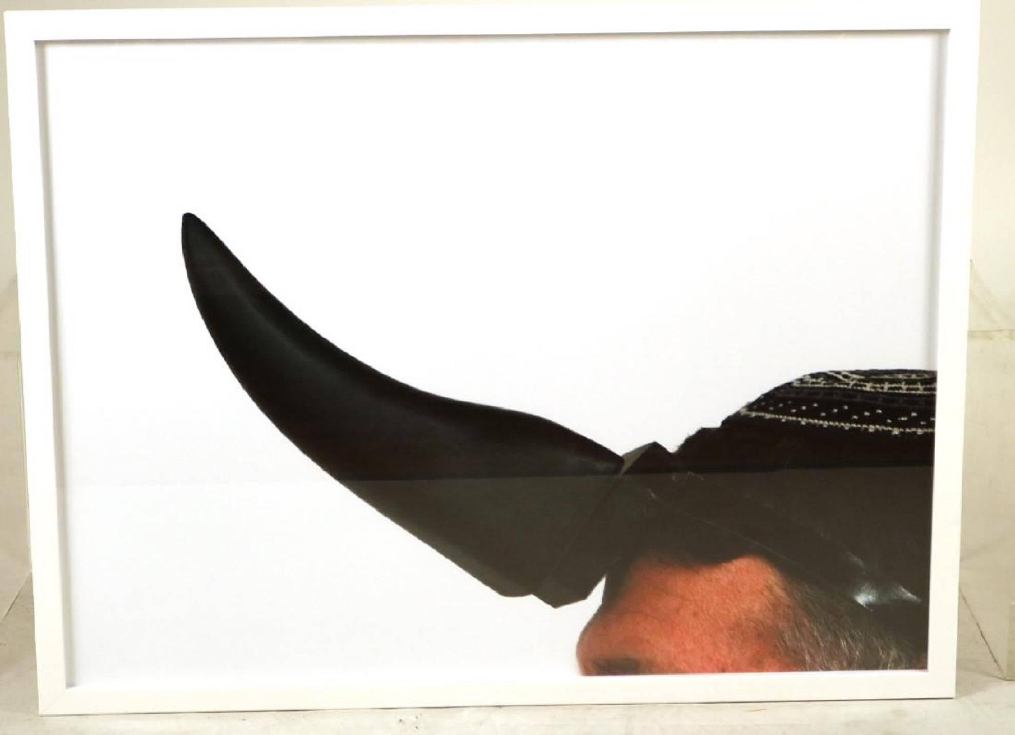 Jews with Horns, Large Scale Provocative Judaica Photograph For Sale 1