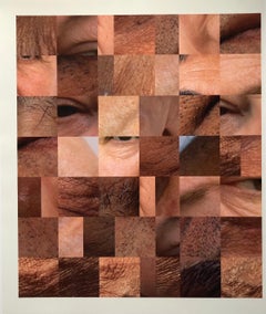 Senza titolo, dalla serie “Dysmorphologies” – Fotografia astratta a colori di grandi dimensioni
