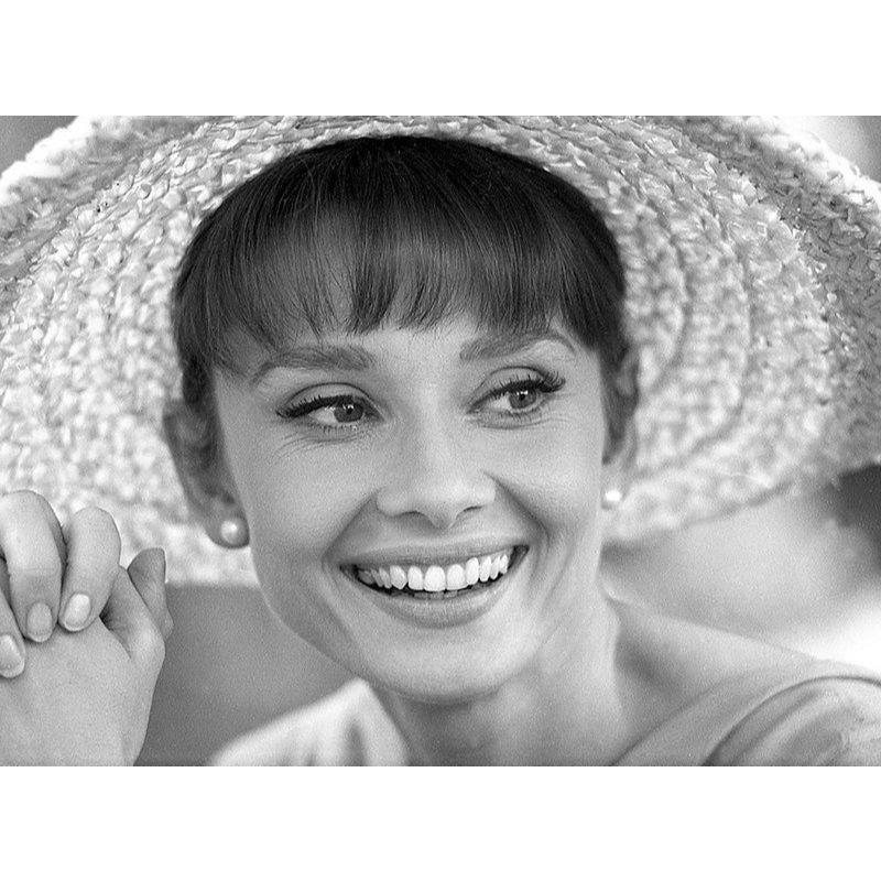 Ken Heyman Black and White Photograph - Audrey Hepburn