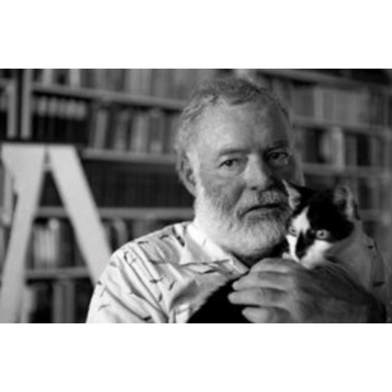 Ken Heyman Black and White Photograph - Ernest Hemingway, Cuba