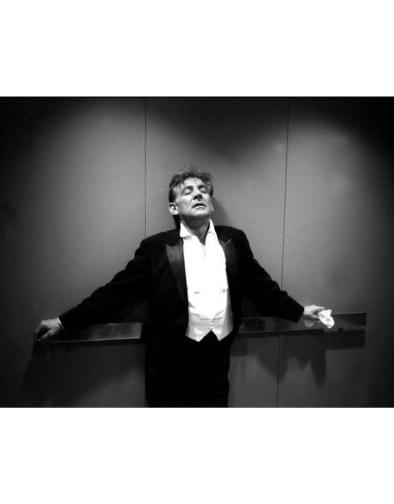 Ken Heyman Black and White Photograph - Leonard Bernstein at the NY Philharmonic
