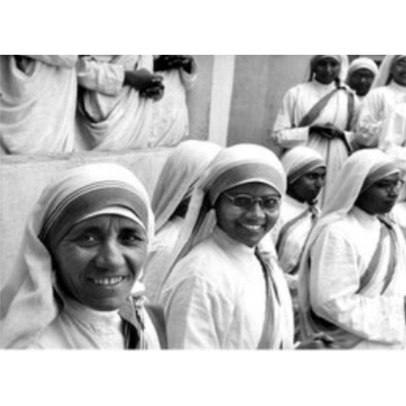 Ken Heyman Black and White Photograph - Mother Teresa, Calcutta, India