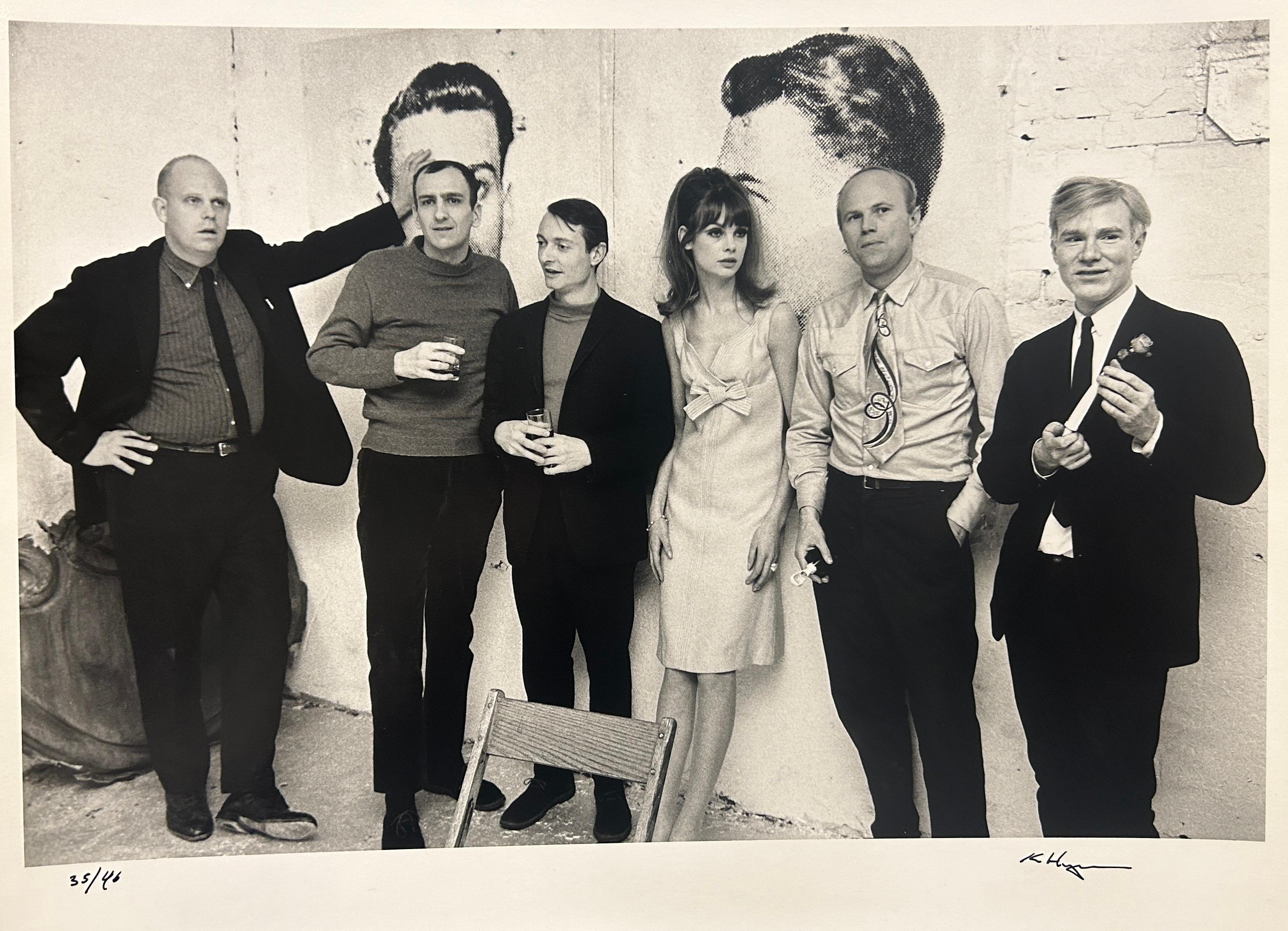 The Pop Artists: Group Shot - New York, 1964 - Photograph by Ken Heyman