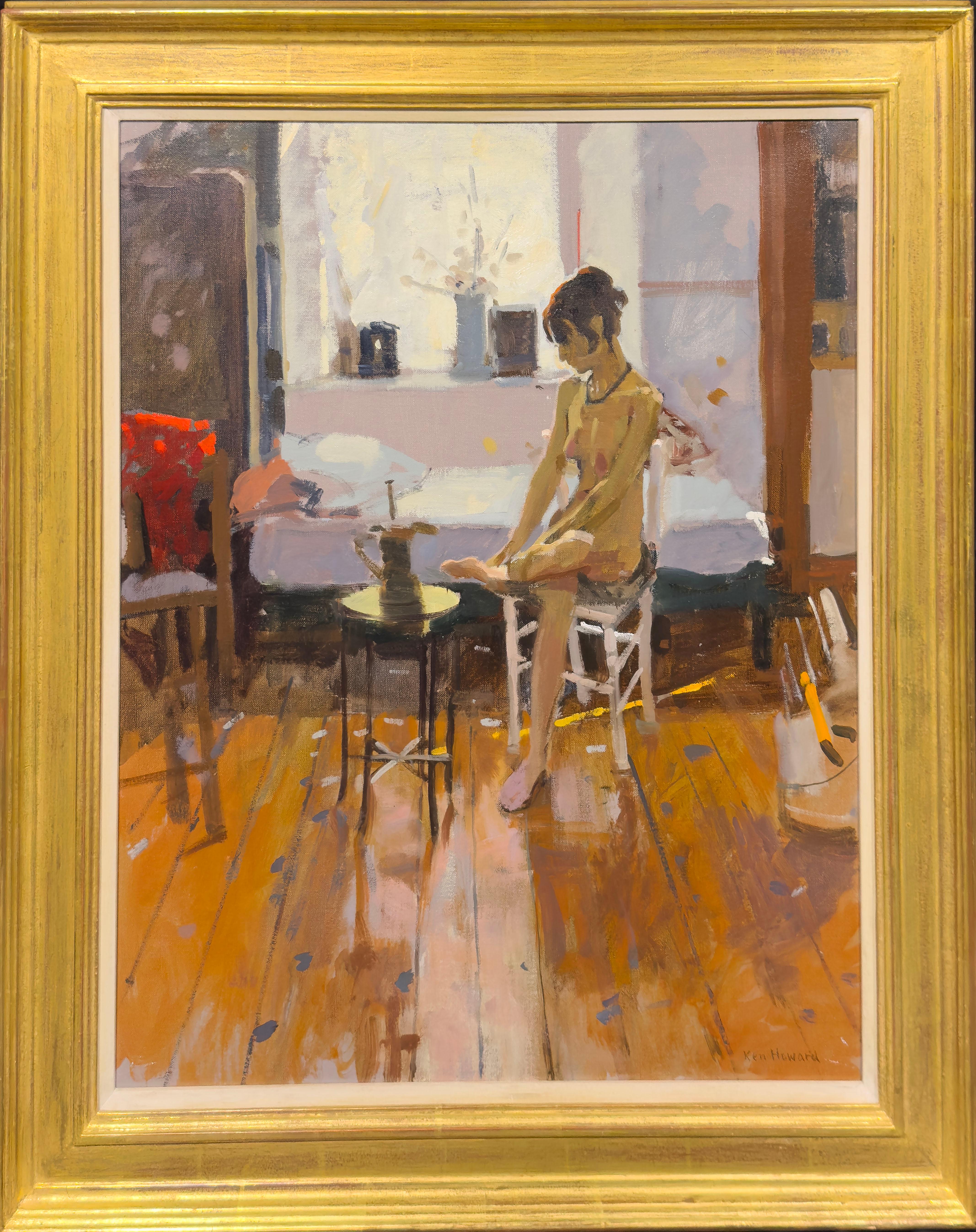 Louise in the Studio
