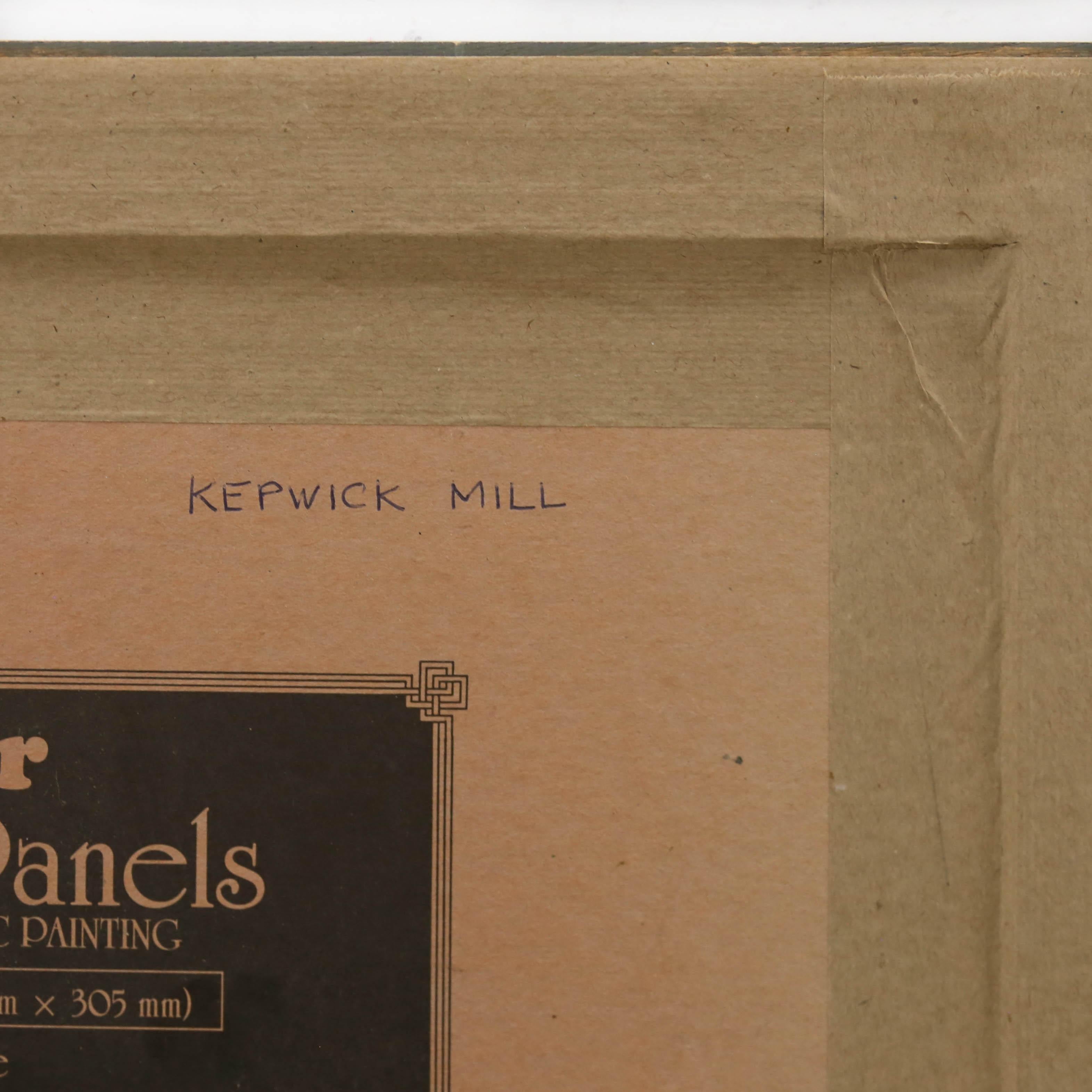 Ken Johnson - Framed 20th Century Oil, Kepwick Mill 2