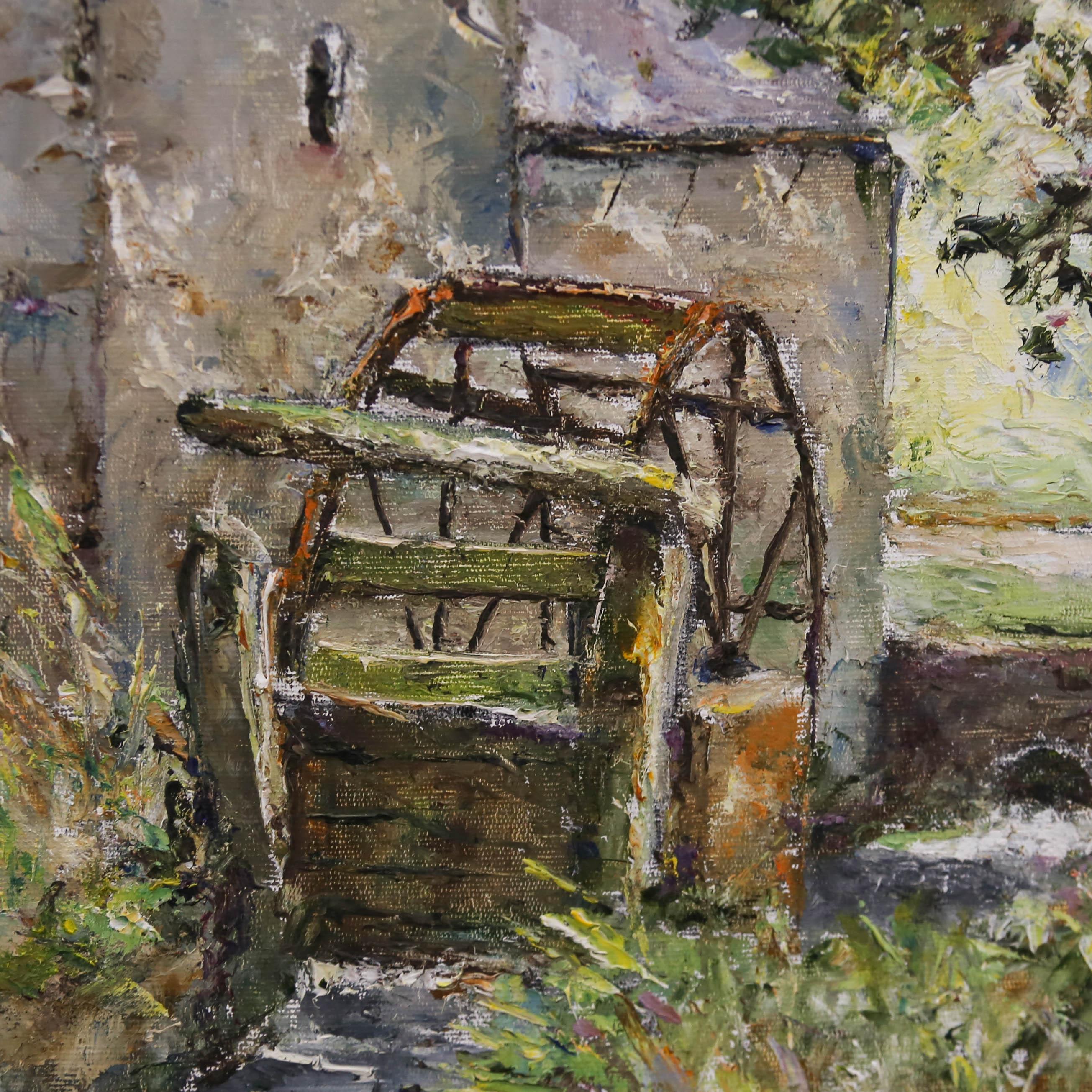 Ken Johnson - Framed 20th Century Oil, Kepwick Mill 3