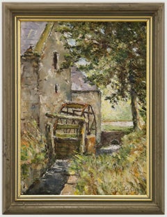 Ken Johnson - Framed 20th Century Oil, Kepwick Mill