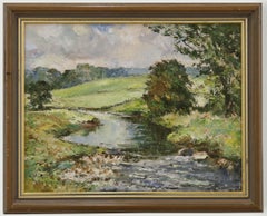Ken Johnson - Framed 20th Century Oil, On The Lyvennet