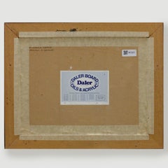 Ken Johnson - Framed 20th Century Oil, The Virginia Creeper