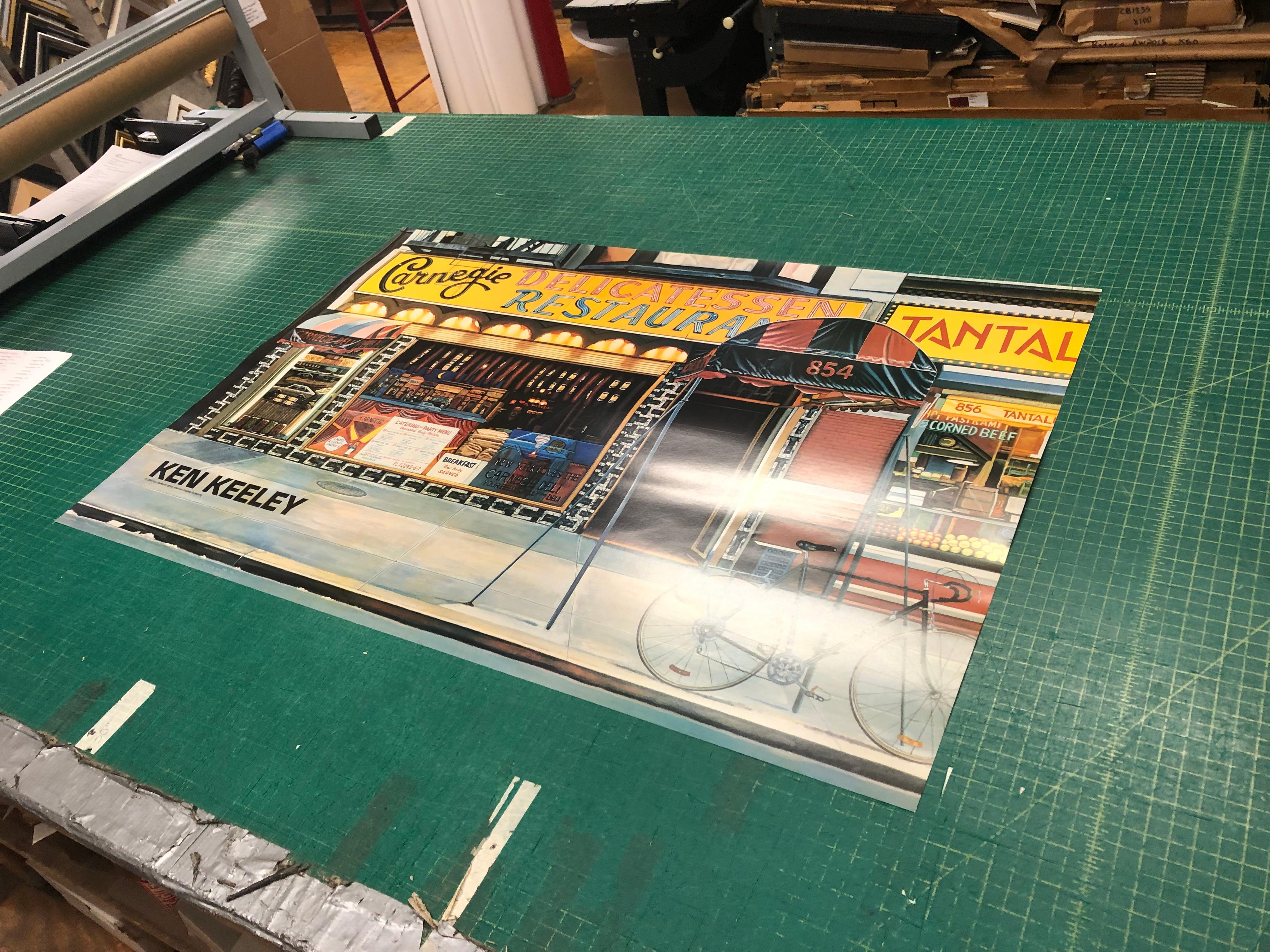 1994  Ken Keeley 'Restaurante Carnegie Delicatessen' Vintage en venta 3