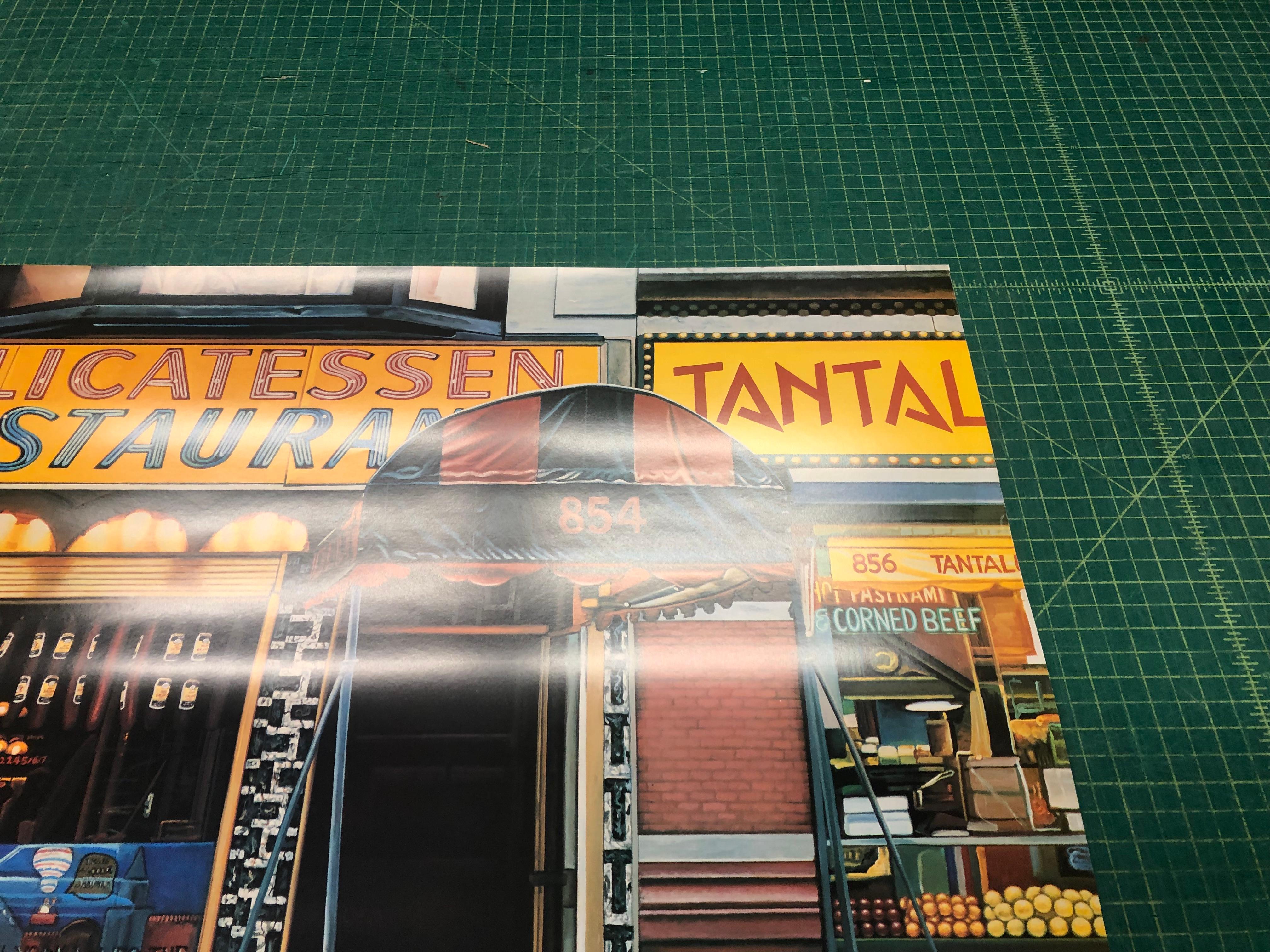 1994  Ken Keeley 'Restaurante Carnegie Delicatessen' Vintage en venta 6