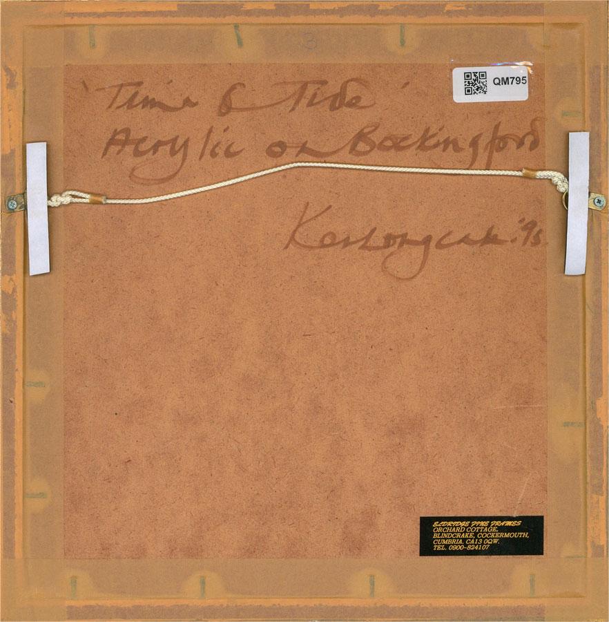 Ken Longcake - 1993 Acrylic, Time & Tide For Sale 2