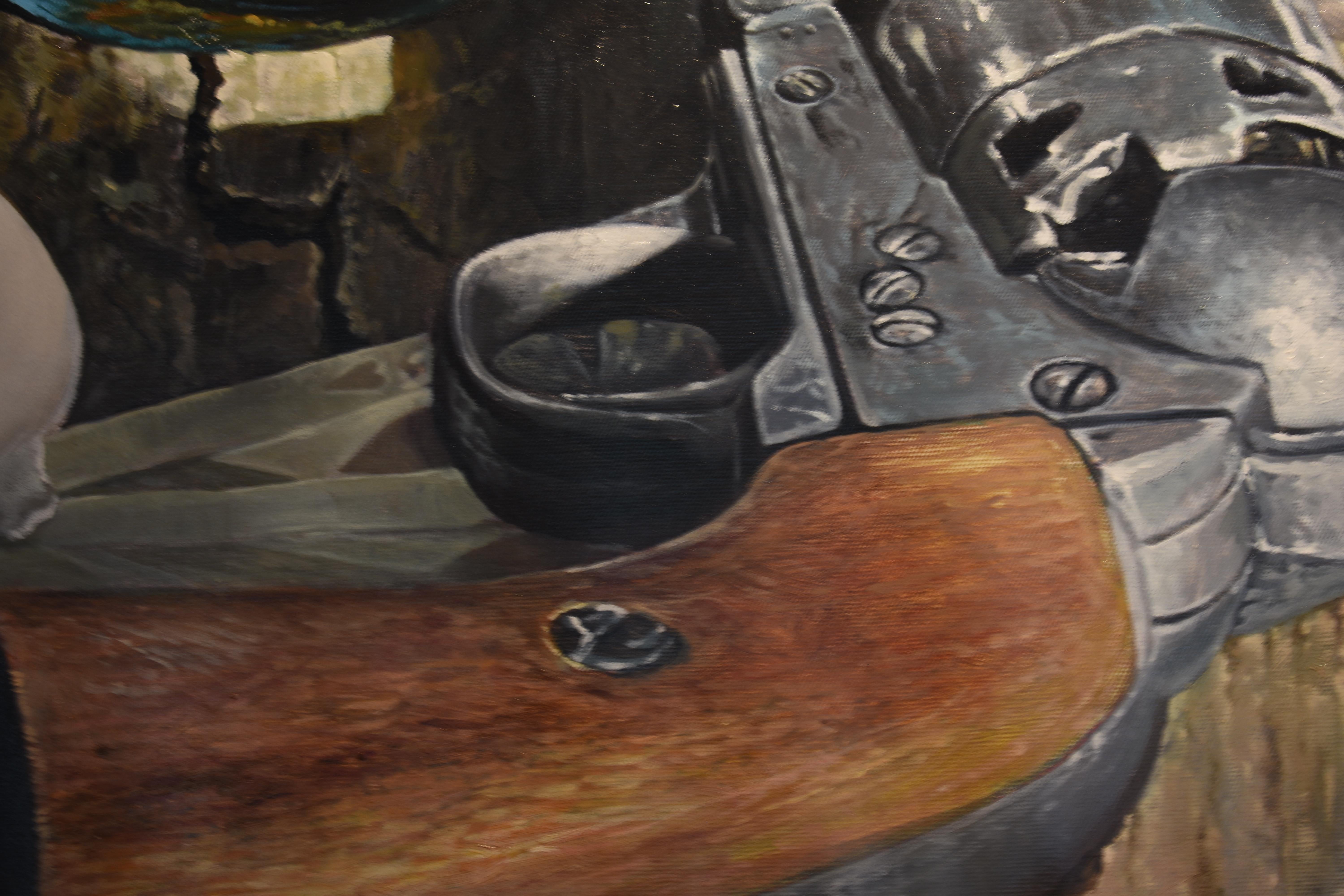 LeMat Debut - Painting by Ken Orton
