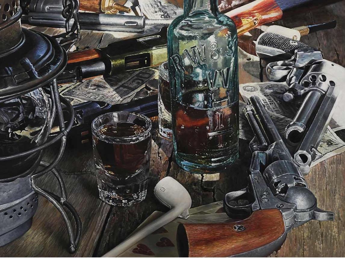 Ken Orton Interior Painting - LeMat Debut