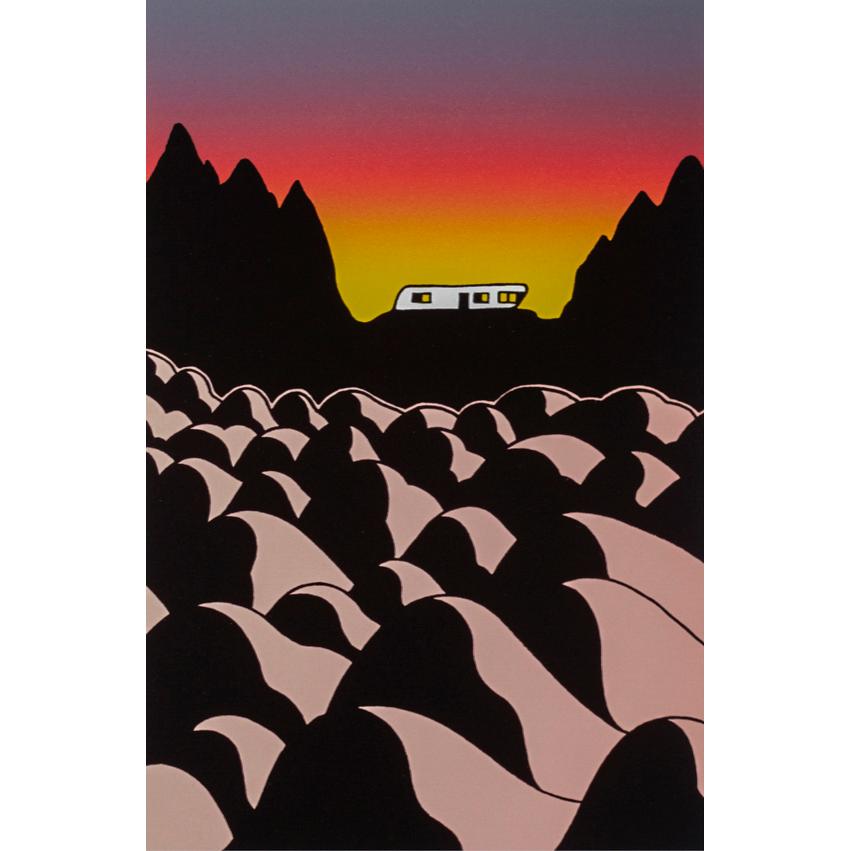 Living with Rocks - Print by Ken Price