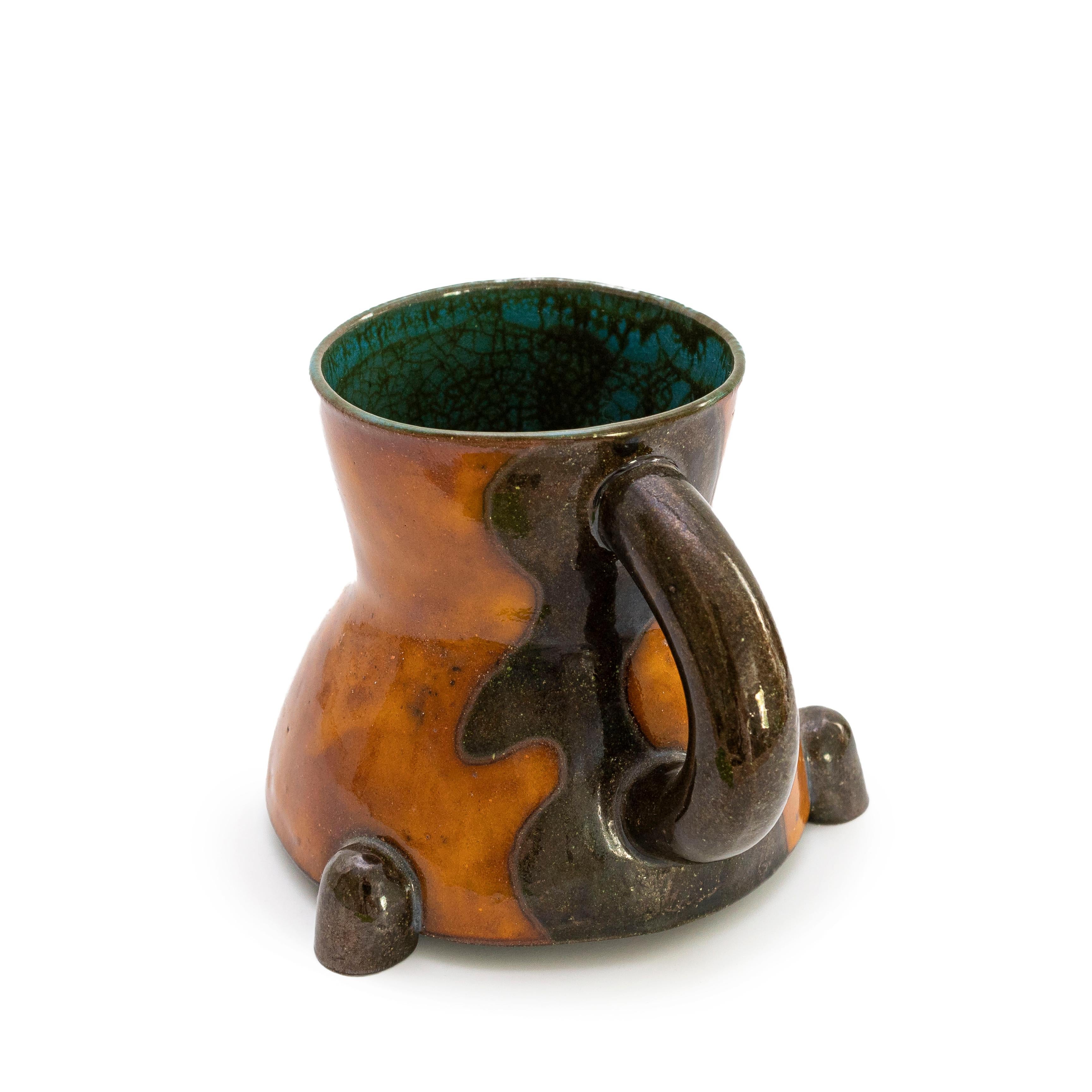 ¡Una taza Price Price original muy rara!
Ken Price
Copa Wave
arcilla y esmalte
3,5 x 5 x 4,25