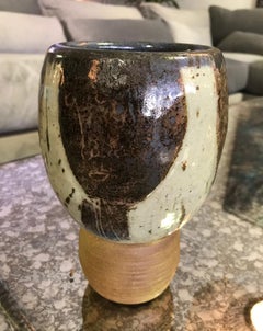 Ken Price Signierte Midcentury Modern California Studio Pottery-Vase/Gefäß 1956