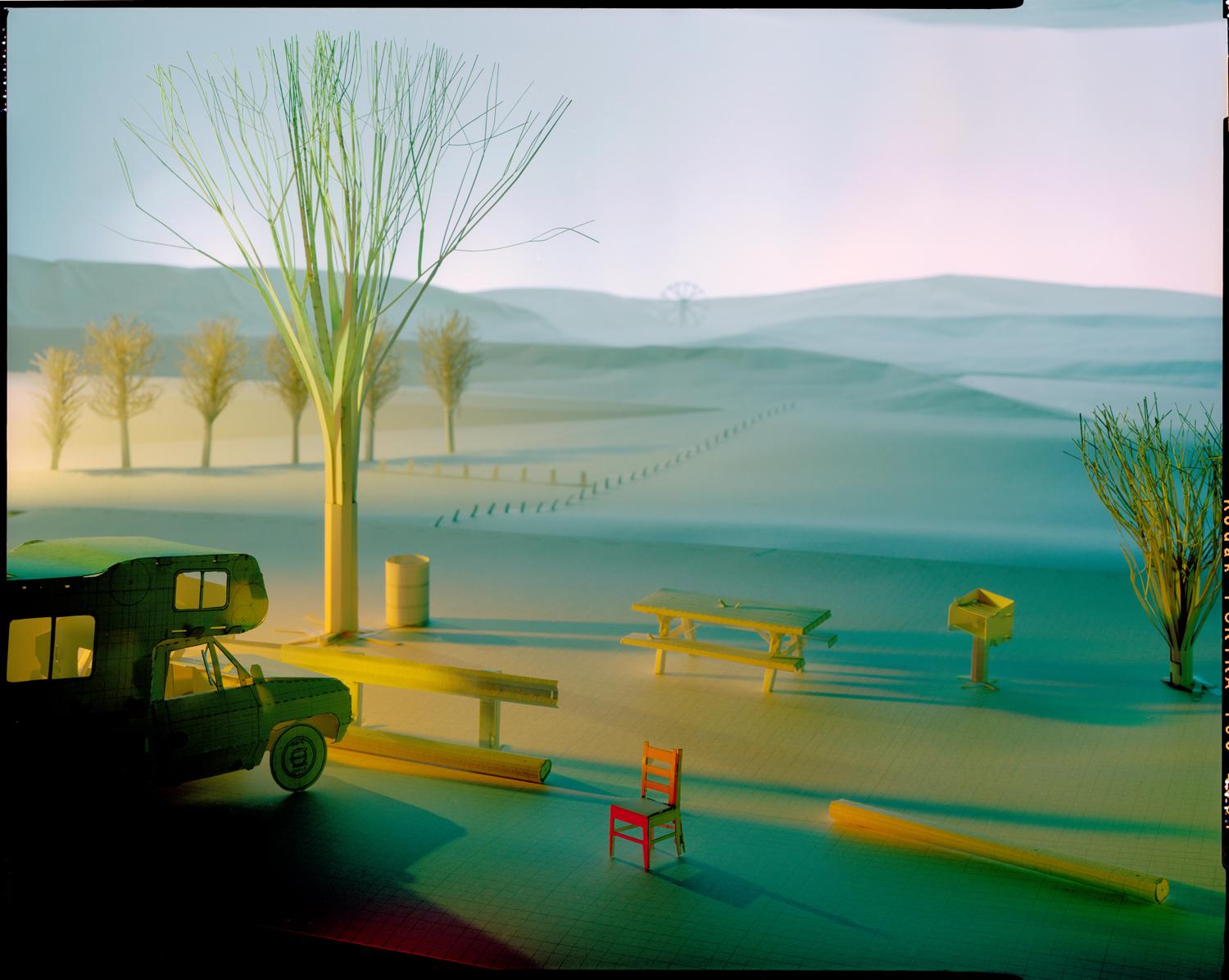 Ken Ragsdale Landscape Photograph – Der Fluss im Morgen